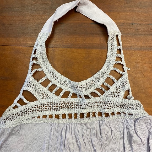 Tobi Nichelle Crochet Top in Lavender - Picture 3 of 8